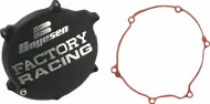 Clutch cover BOYESEN FACTORY CLUTCH COVER KX125 Black