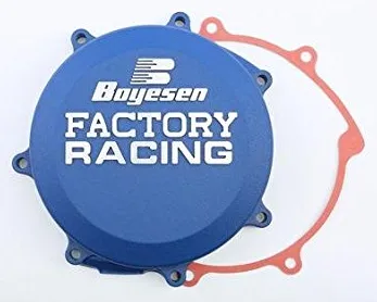 Clutch cover BOYESEN FACTORY CLUTCH COVER Yamaha YZ Blue