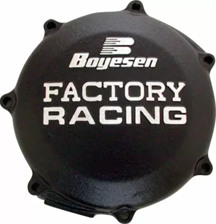 Clutch cover BOYESEN FACTORY COVER CLUTCH YAMAHA WR 250F Black