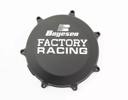 Clutch cover BOYESEN FACTORYCLUTCH COV KX450 19-20 Black