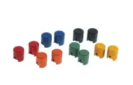 Капачки за вентили RFX Sport RR 250 2T RACING (Piston/Red) - 2 броя