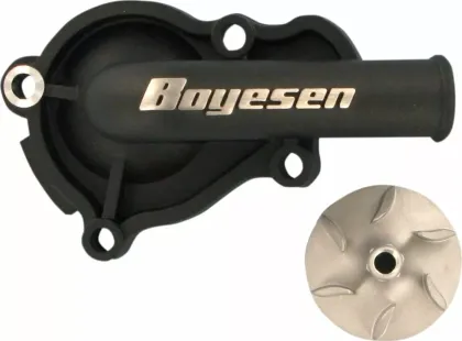 Water pump cover and impeller kit BOYESEN COVER/IMP WAT PUMP CRF4 Black