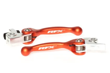 RFX Race Forged Flexible Lever Set - Black