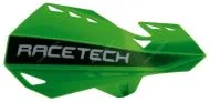 RACETECH Dual Green handlebar protectors