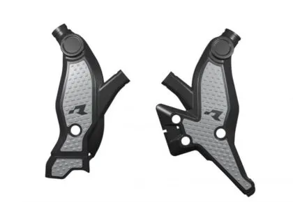 Frame protector RACETECH T7 Revolution Yamaha Black/Grey