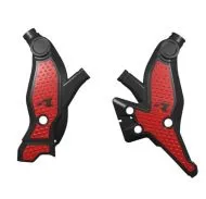 Frame protector RACETECH T7 Revolution Yamaha Black/Red