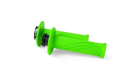 Ръкохватки RACETECH R20 Lock On Grips Wave Neon Green