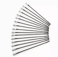Spokes KITE SPOKES 19 FR BK/SI 16PC Silver