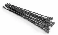 Spokes KITE SPOKES 21FR BK /SI NIP 12PC Black/Silver