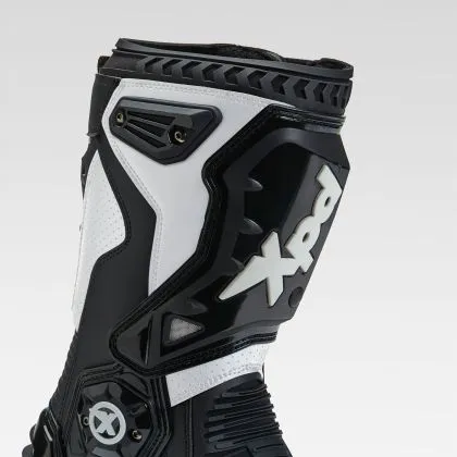Ghete sport pentru motocicletă XPD XP6-S NEGRU/ALB