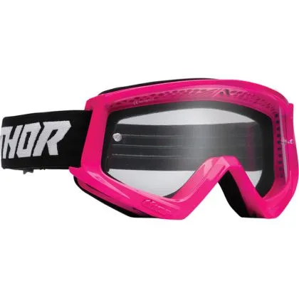 Motocross goggles THOR COMBAT RACER FLO PINK/BLACK
