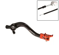 Manetă frână spate RFX Pro FT (negru/portocaliu) Ktm SX 125/250/350/450 2016