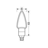 LED indicators AROW2 BLACK – 90114