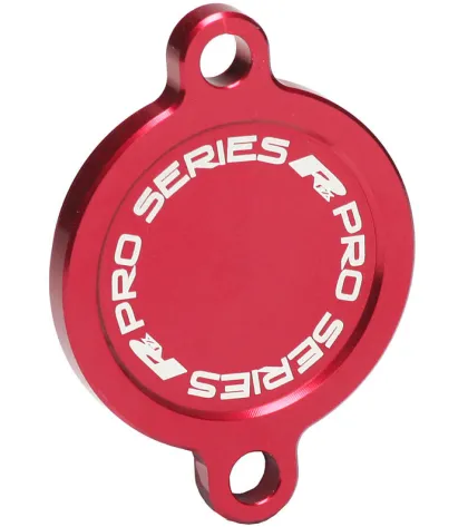 RFX Pro Oil Filter Cover - Red KTM/HUSQ/GASGAS 250/350/450