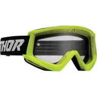 Motocross goggles THOR COMBAT RACER FLO ACID/BLACK