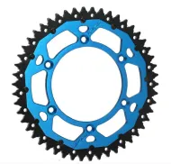 RFX Pro Series Armalite Double Compound Rear Sprocket (Steel/Aluminum) - 520 48T Blue