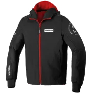 Moto Jacket SPIDI HOODIE ARMOR EVO RED