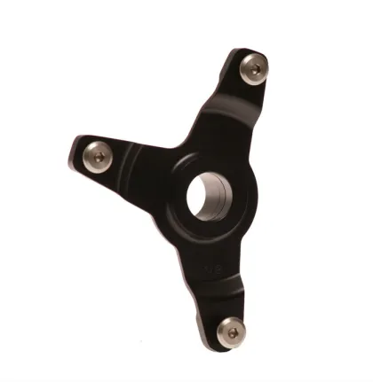 RFX Pro Disc Guard Mount (Black) - Suzuki RMZ250/450