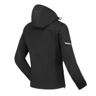 Geacă de motocicletă softshell pentru femei SECA DISTRICT LADY BLACK