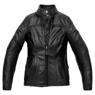 Geaca de motociclete din piele de dama SPIDI MACK LADY Neagra