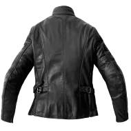 Geaca de motociclete din piele de dama SPIDI MACK LADY Neagra