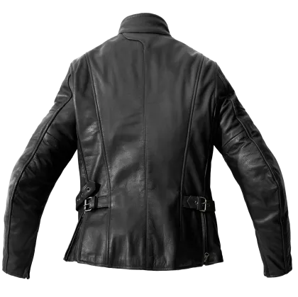 Geaca de motociclete din piele de dama SPIDI MACK LADY Neagra