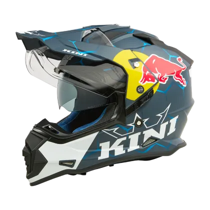 Cască Enduro O'NEAL KINI RED BULL ADV 1.0-ALBASTRU/ALB