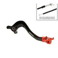 Μανέτα πίσω φρένου RFX Pro FT - Μαύρο/Πορτοκαλί KTM SX 85 μεγάλος τροχός 18-24