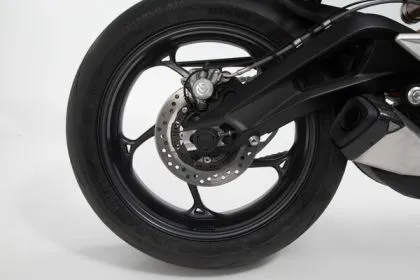 Crash caps for the axle SW-MOTECH REAR AXLE SLIDER