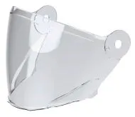 Transparent visor for AIroh Helios Clear