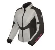 Women's summer motorcycle jacket Modeka Emma Air Light/Grey