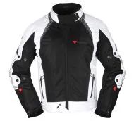 Дамско лятно мото яке Modeka Breeze Black/Light grey