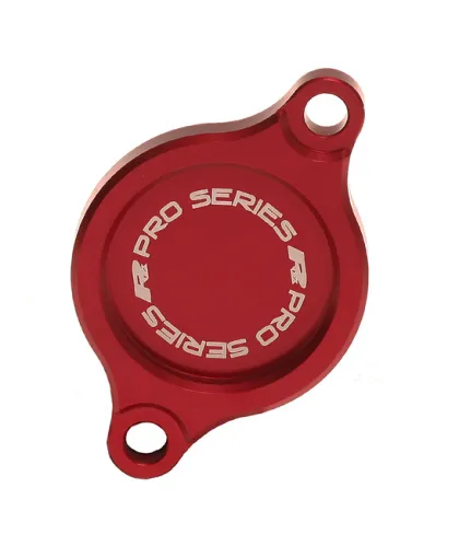 RFX Pro Oil Filter Cover (Red) - Suzuki RMZ250/450 07-24
