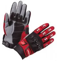 Motocross gloves Modeka Mx Top Black/Red