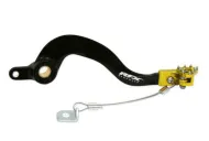 Manetă frână spate RFX Pro ST (negru/galben) - Suzuki RMZ250/450