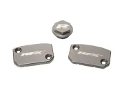 Комплект капаци RFX Pro Reservoir Cap Kit Kit (Mineral Grey) - KTM SX/SXF (Brembo Brake and Clutch)