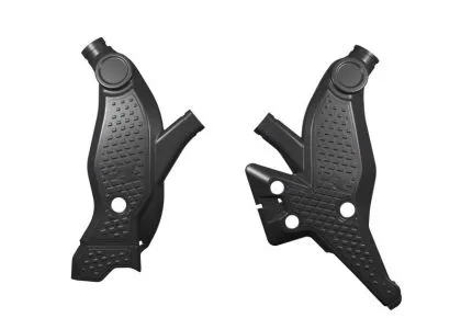 Frame protector RACETECH T7 Revolution Yamaha Black