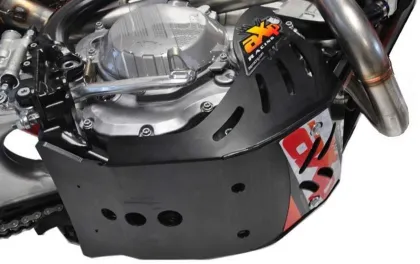AXP RACING SKID PLATE 6MM EXCF250/350 17-23 BK