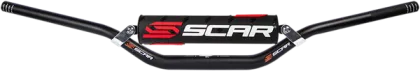 Τιμόνι SCAR HANDLEBAR X2 για KAWASAKI VILLO ΜΑΥΡΟ/ΛΕΥΚΟ