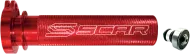 Aluminum gas bracket with SCAR bearing for HONDA RED