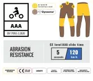 Τζιν μοτοσικλέτας TRILOBITE 2468 TON-UP 2.0 AAA ΣΚΟΥΡΟ ΜΠΛΕ