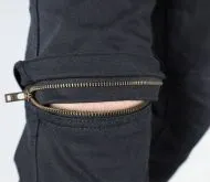 Τζιν μοτοσικλέτας TRILOBITE DUAL 3.0 ΜΑΥΡΟ 2σε1 AA