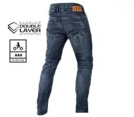 Motorcycle jeans TRILOBITE MICAS DOUBLELAYER BLUE AAA