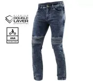 Motorcycle jeans TRILOBITE MICAS DOUBLELAYER BLUE AAA