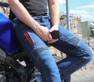 Moto jeans TRILOBITE 2461 PARADO MONOLAYER AAA BLUE