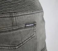 Motorcycle jeans TRILOBITE ACID SCRAMBLER 2.0 GREY DOUBLELAYER AAA