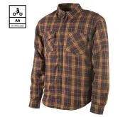 Tricou moto Trilobite 1971 Timber 2.0 PORTOCALIU