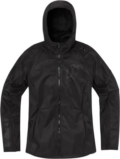 Geaca moto textila dama ICON AIRFORM CE BK
