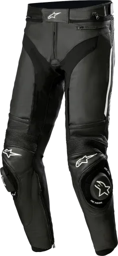Pantaloni din piele ALPINESTARS Missile V3 NEGRU