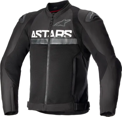 Motorcycle jacket ALPINESTARS SMX AIR BLACK